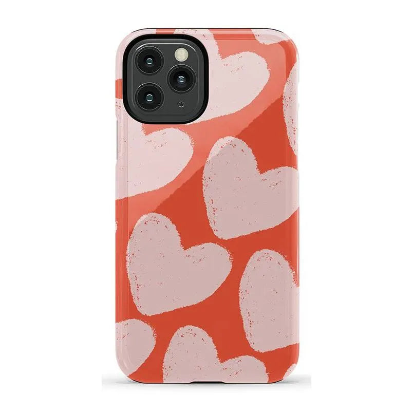 Love You More | Heart Doodle Case