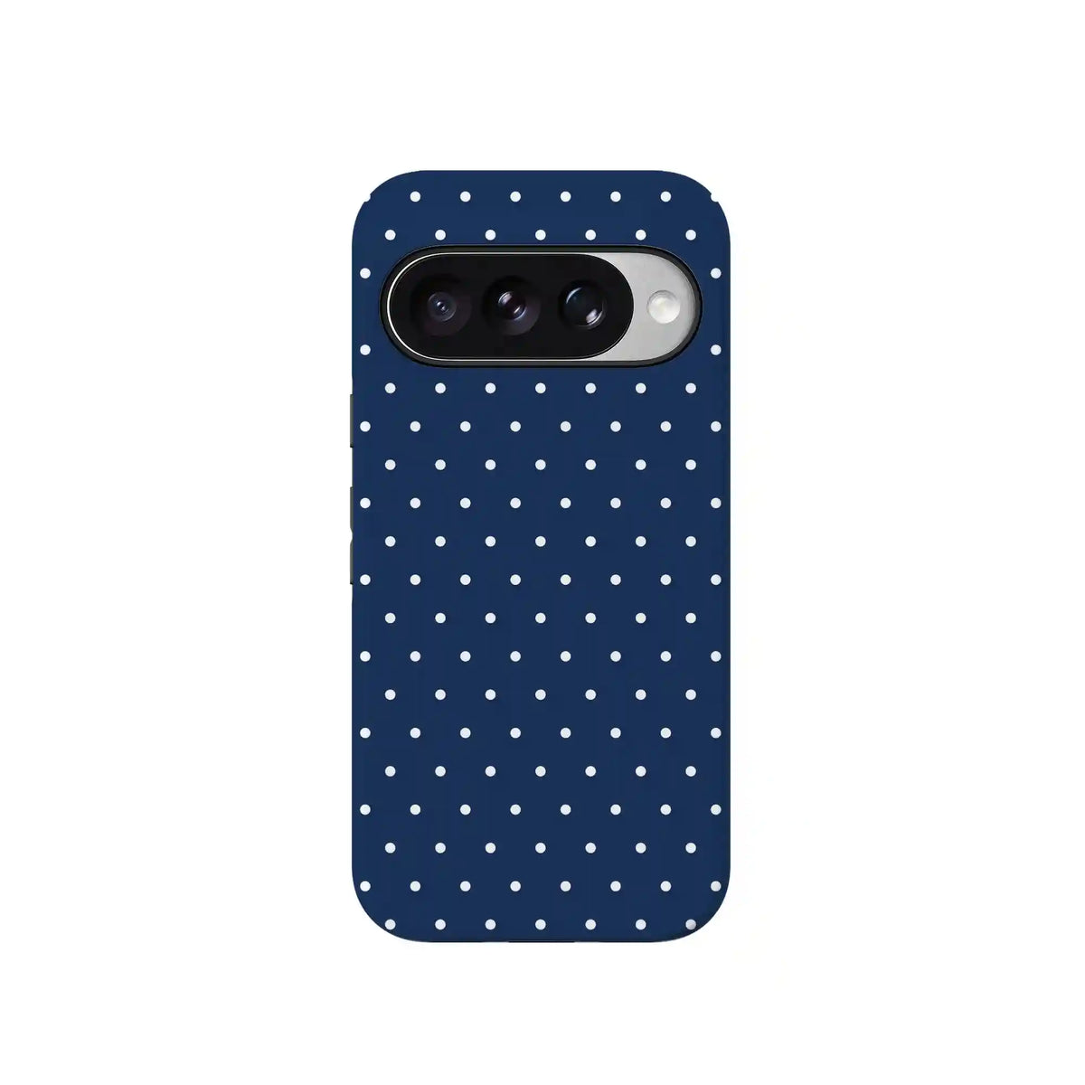 On the Dot | Navy Polka Dot Case