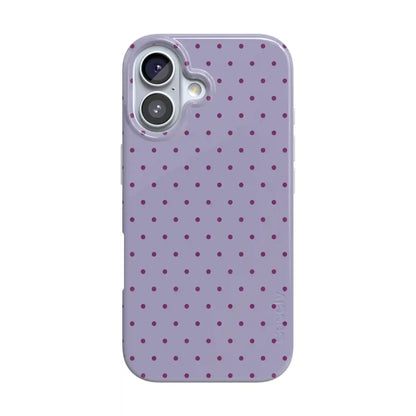 On the Dot | Purple & Plum Polka Dot Case