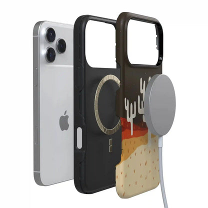 Desert Nights | Cactus Colorblock Case