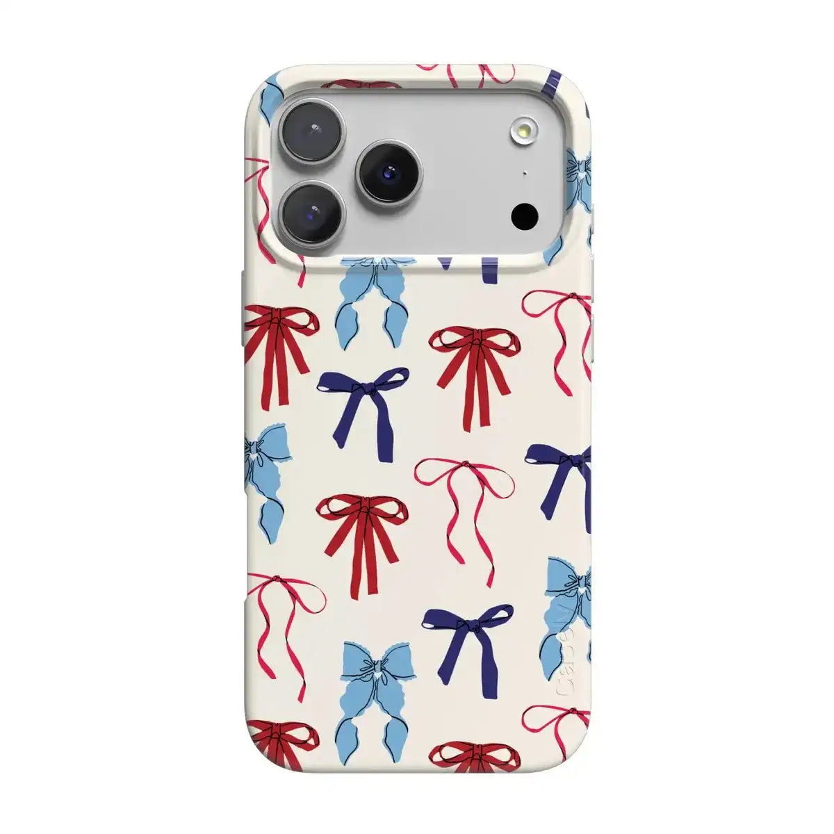 American Girlie | Red White & Blue Bows Case
