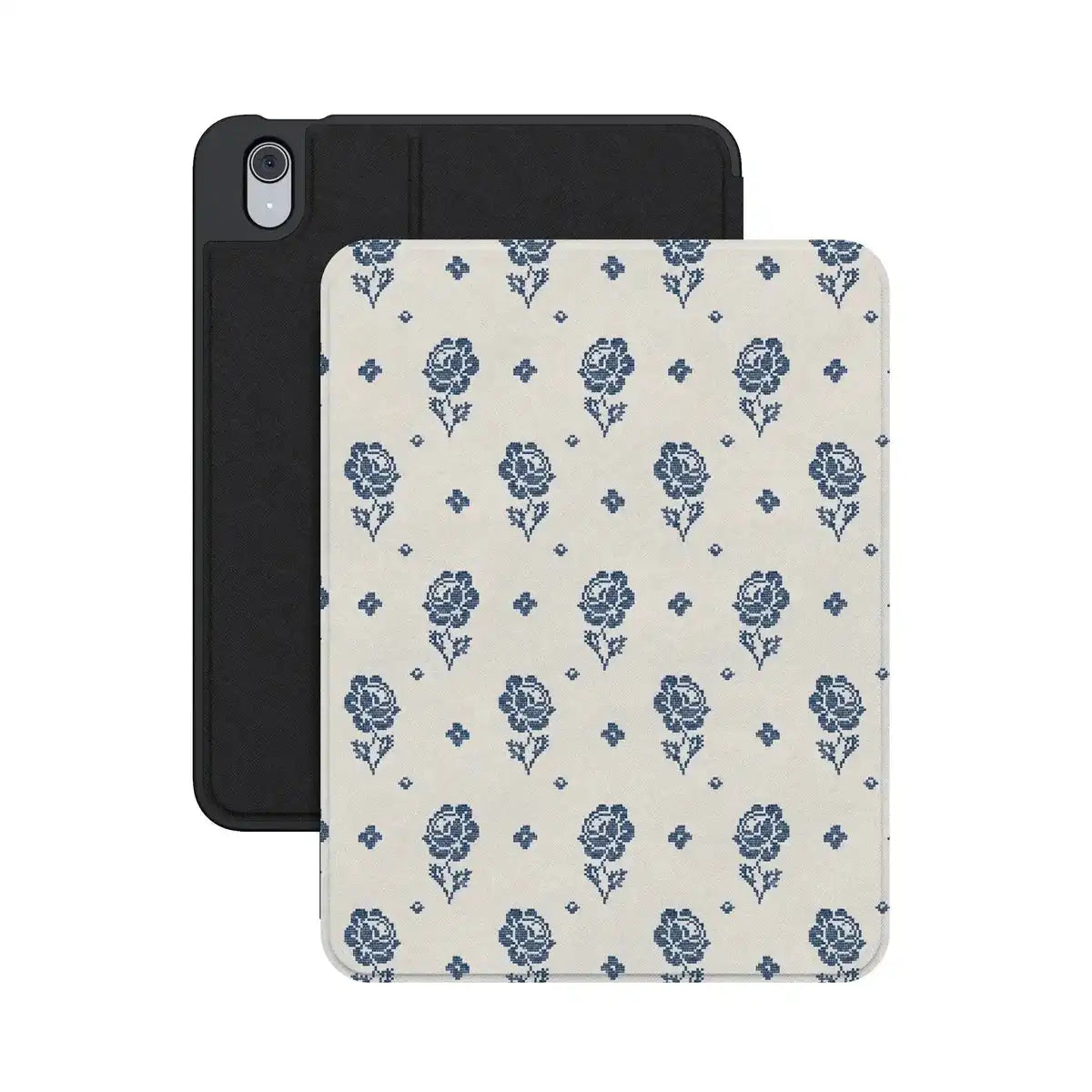 Seaside Stitch | Vintage Roses iPad Case