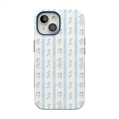 Cottage Stripe | Blue Floral Case