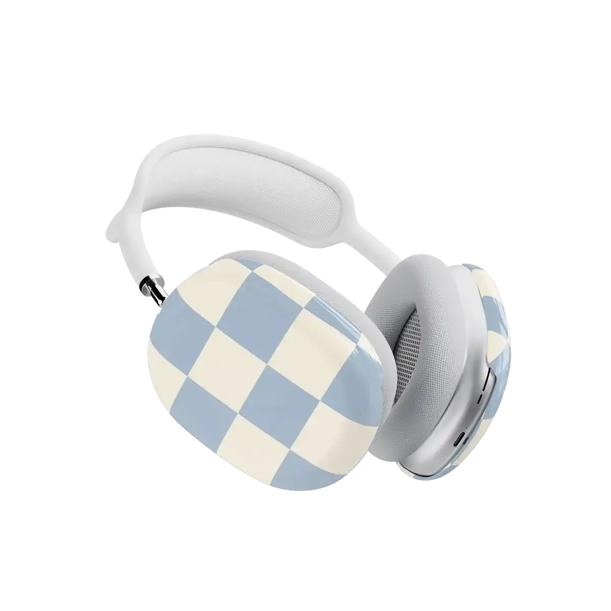 Fit Check | Light Blue Checkerboard AirPods Max Case