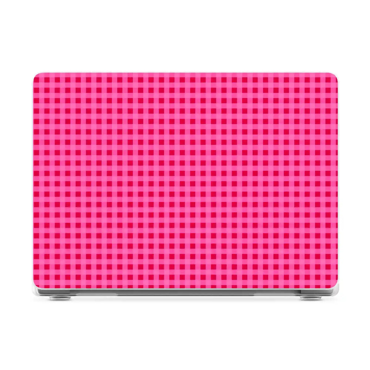 Sweet Jam | Hot Pink Gingham Laptop Shell