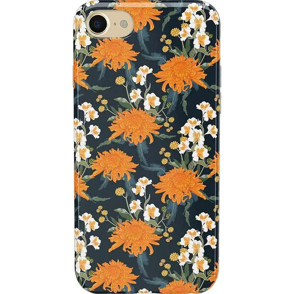 Off Tropic Floral | Exotic Orange Flower Case