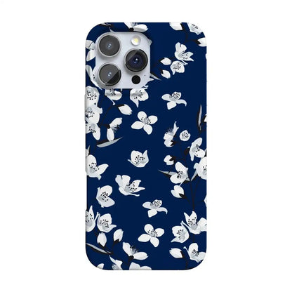 Floral Forest | Navy Cherry Blossom Floral Case