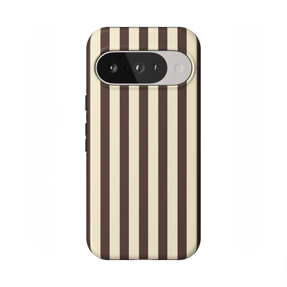S'more Stripes | Brown Striped Case