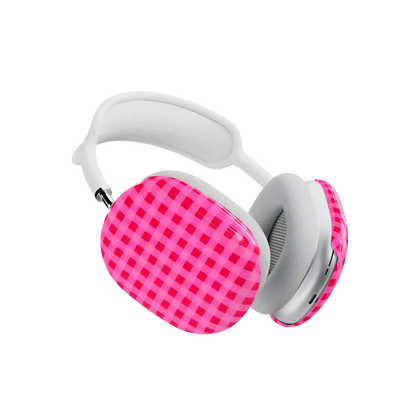 Sweet Jam | Hot Pink Gingham AirPods Max Case