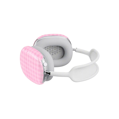 Sweet Jam | Light Pink Gingham AirPods Max Case