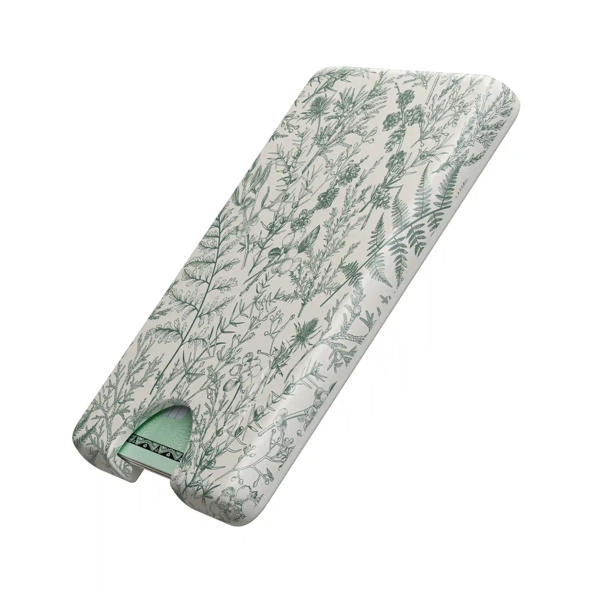 Sage Garden | Green Floral MagWallet