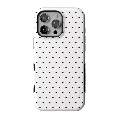 On the Dot | Black Polka Dot Case