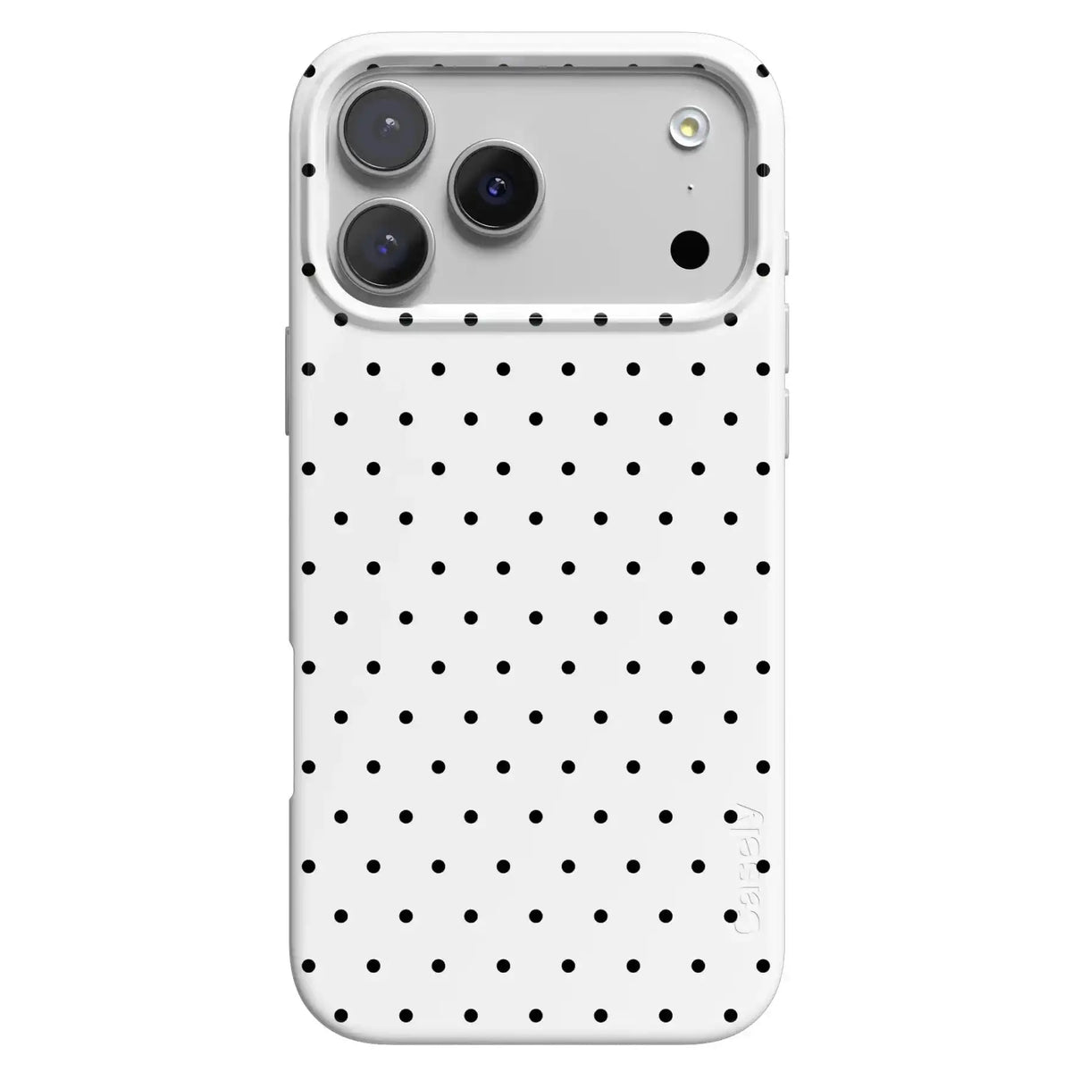 On the Dot | Black Polka Dot Case