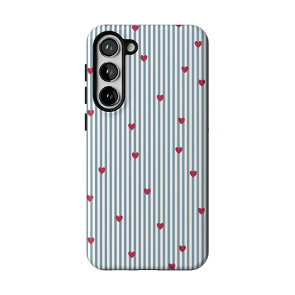 Love Lines | Blue Stripes Case