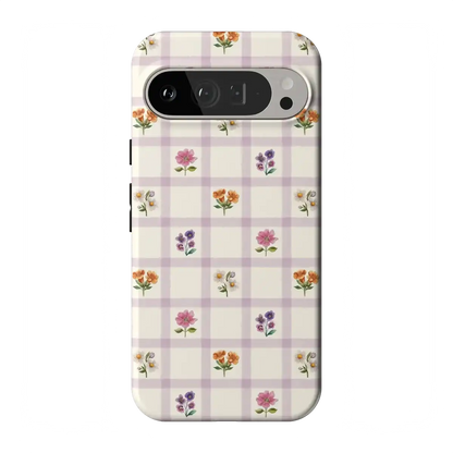 Meadow Check | Floral Gingham Case