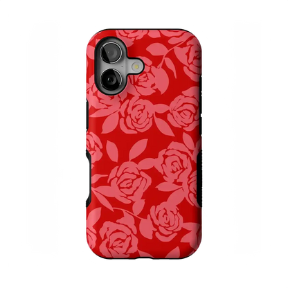 Final Rose | Red & Pink Floral Case