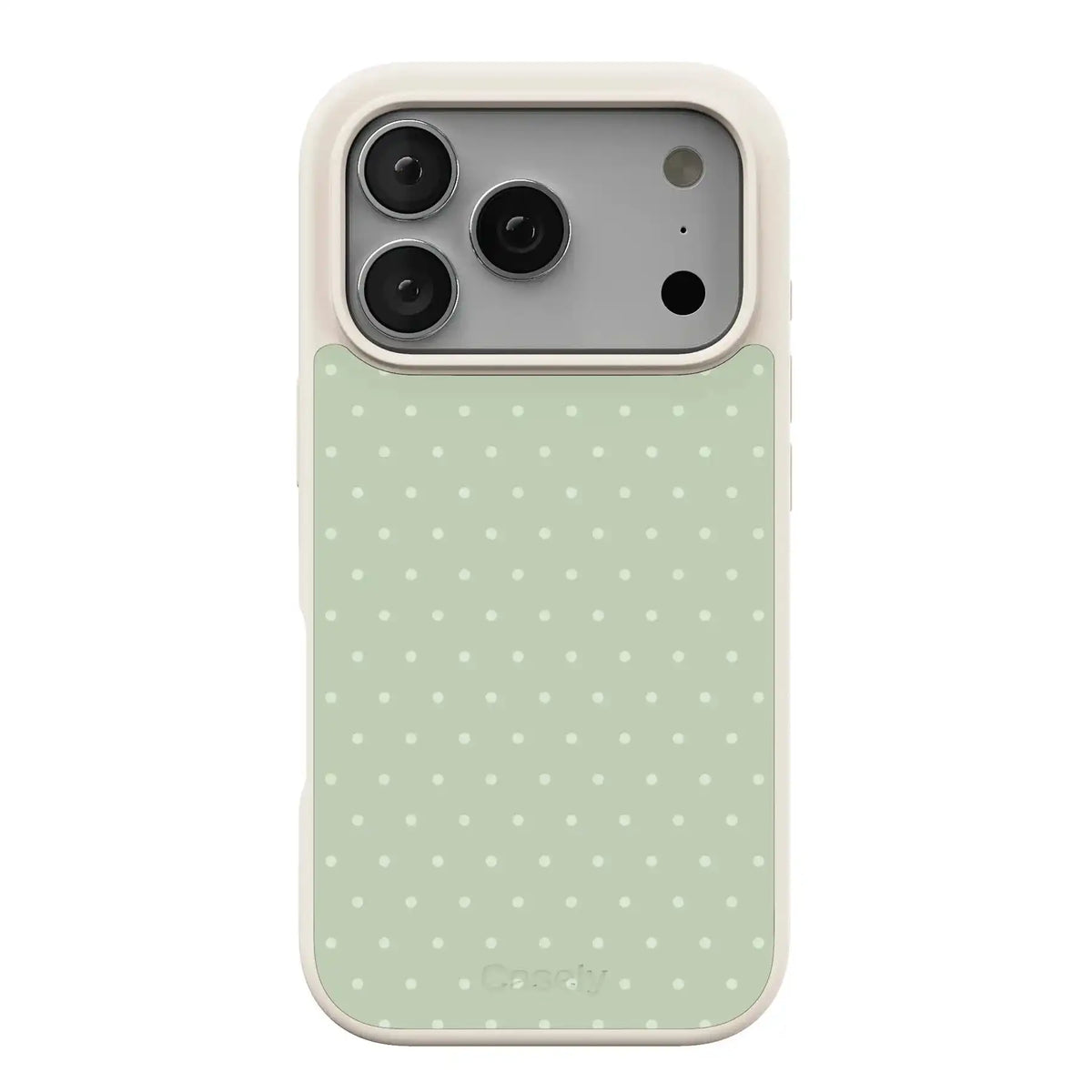 On the Dot | Green Polka Dot Case