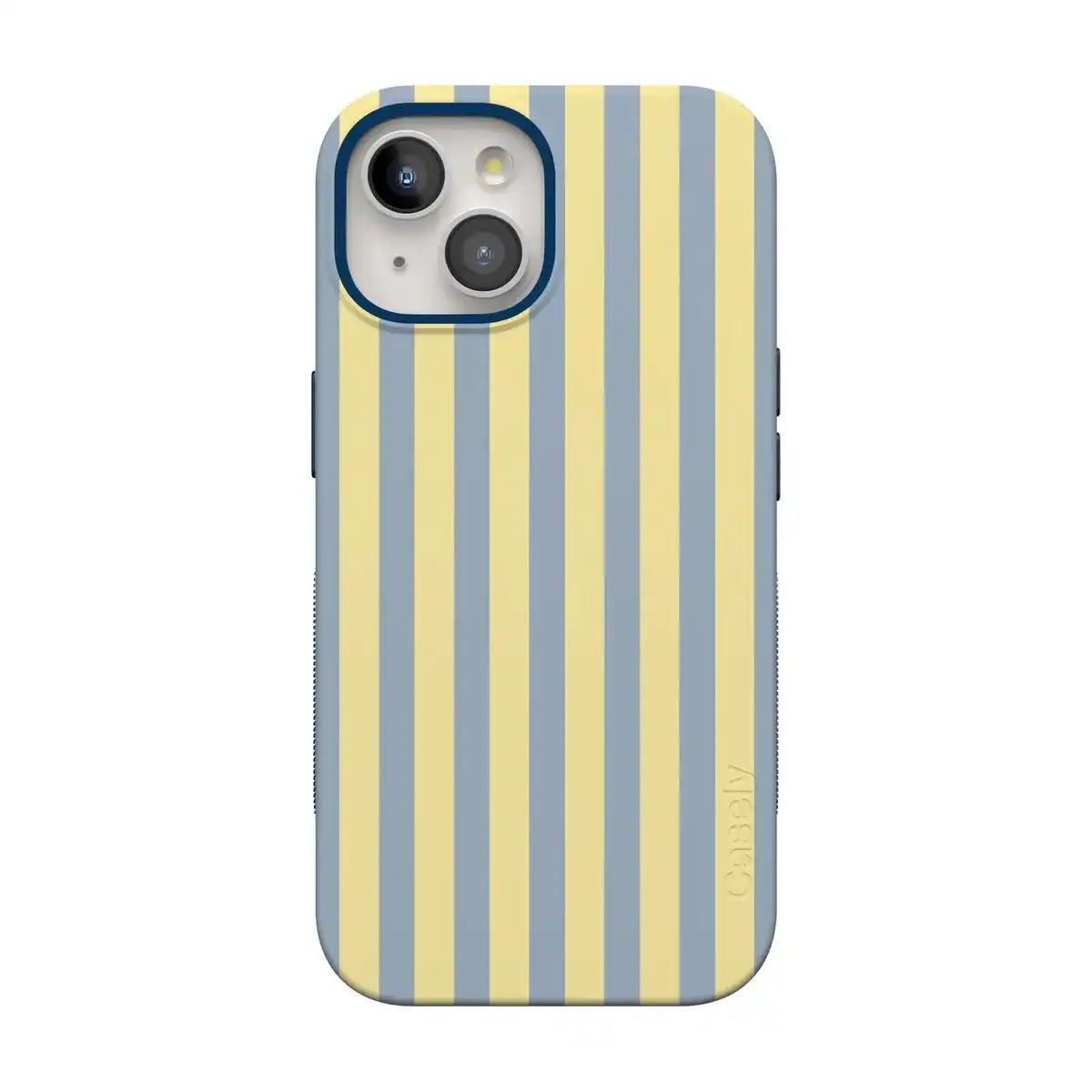 Coastline Stripes | Blue & Yellow Case