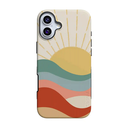 Here Comes the Sun | Colorblock Sunset Case