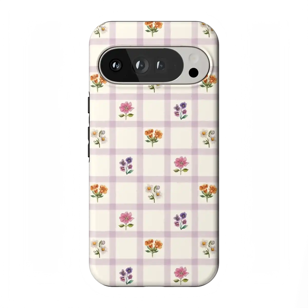 Meadow Check | Floral Gingham Case