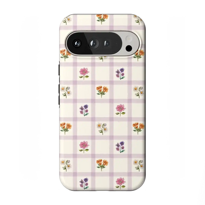 Meadow Check | Floral Gingham Case