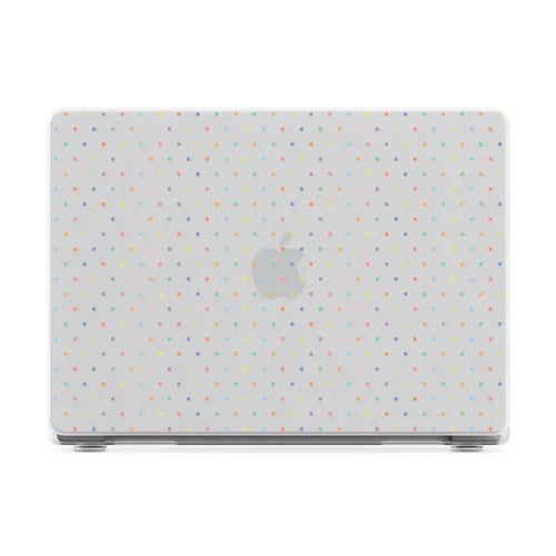 On the Dot | Rainbow Polka Dot Laptop Shell