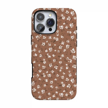 Mocha Meadow | Tiny Flowers Case