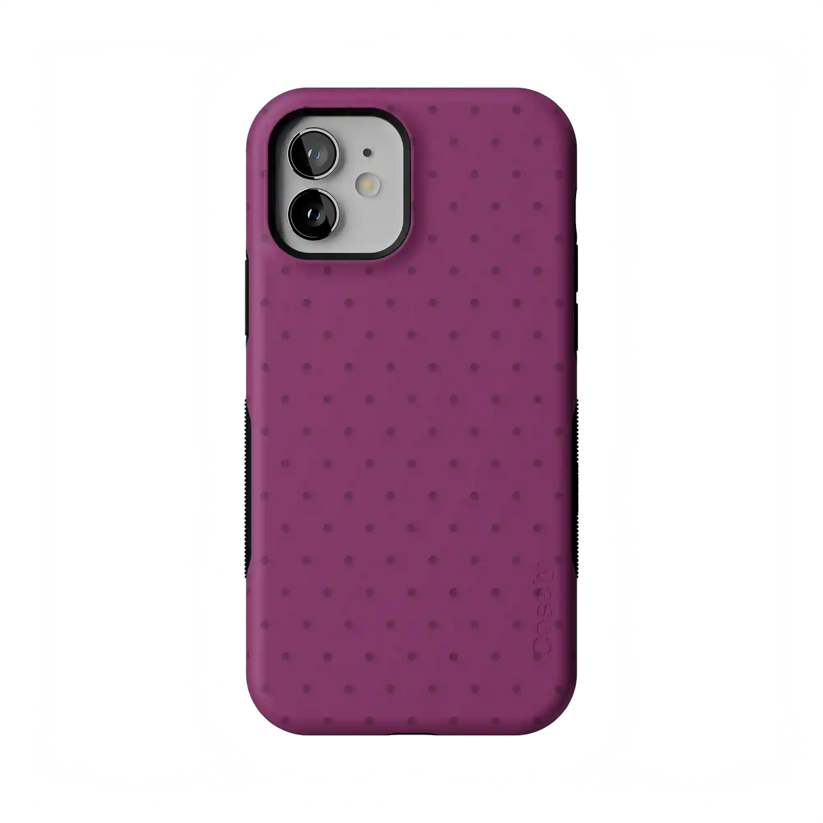 On the Dot | Plum Polka Dot Case