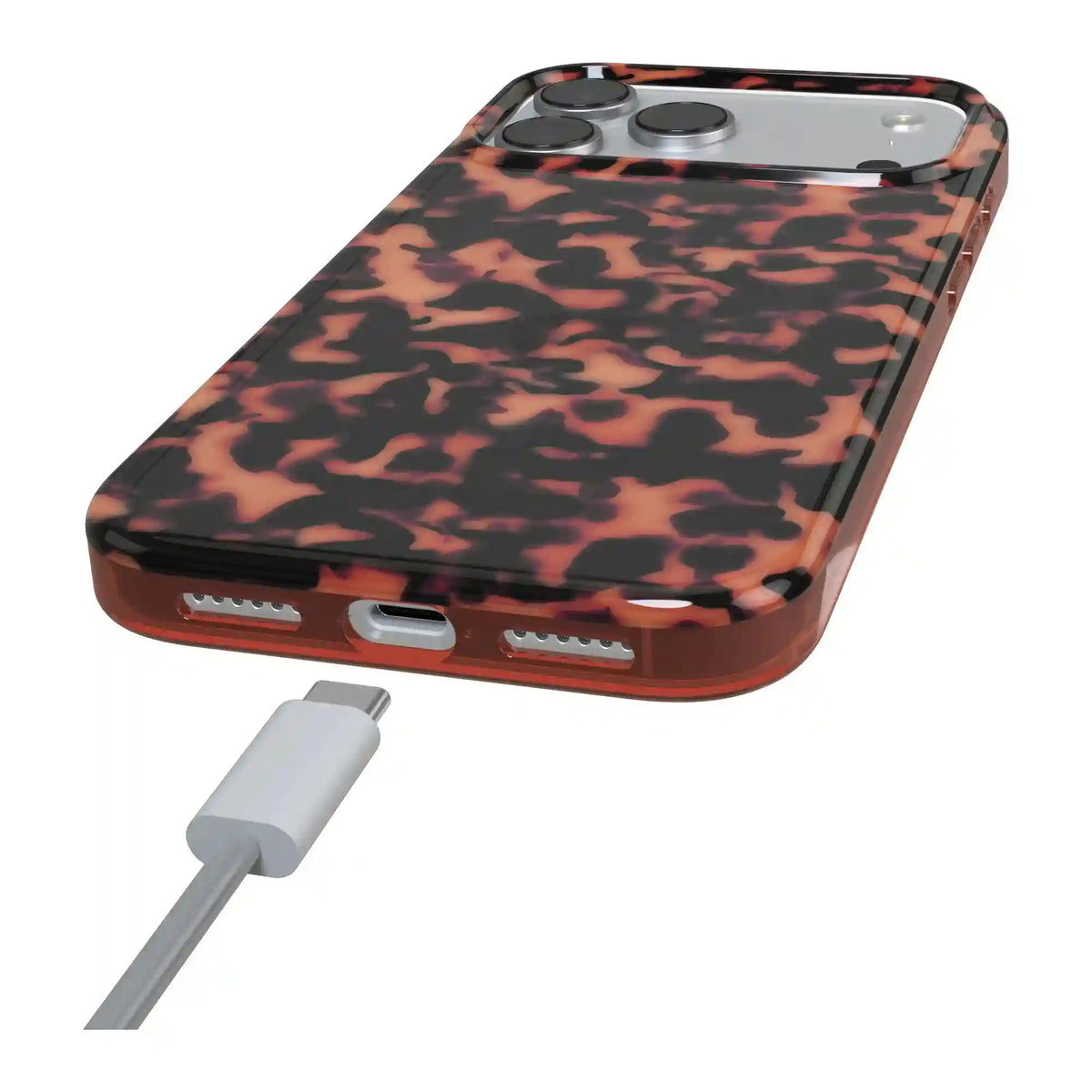Shell Shocked | Translucent Tortoise Print Case