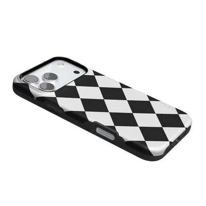 Black Checkerboard | High Contrast Design Case