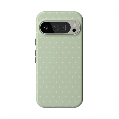 On the Dot | Green Polka Dot Case