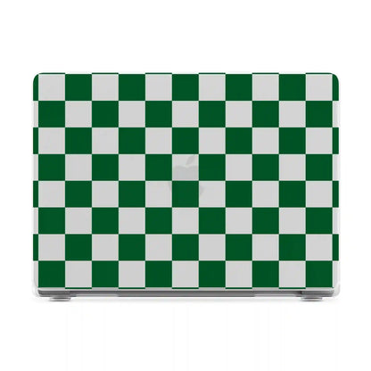 Fit Check | Green Checkerboard Laptop Shell