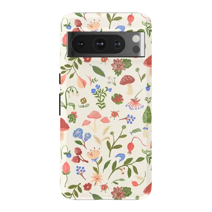 Garden Party | Mushroom Floral Case