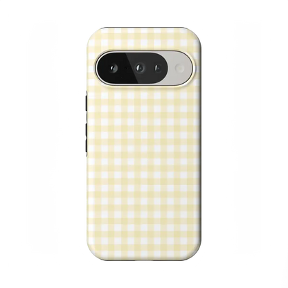 Pastel Picnic | Yellow Gingham Case