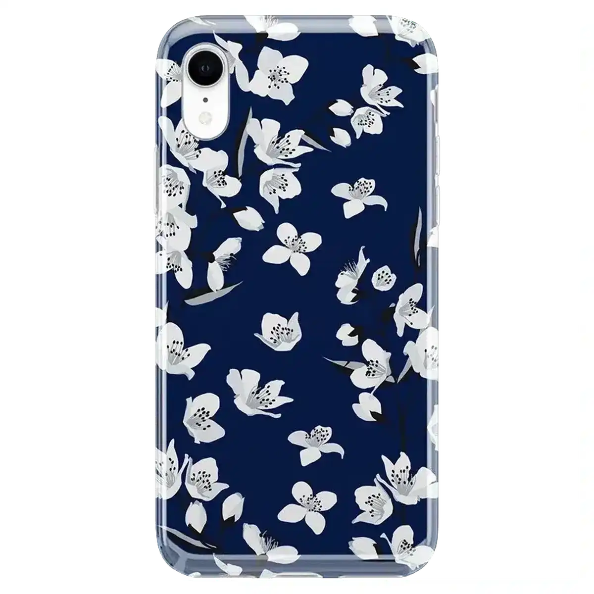 Floral Forest | Navy Cherry Blossom Floral Case