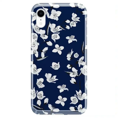 Floral Forest | Navy Cherry Blossom Floral Case