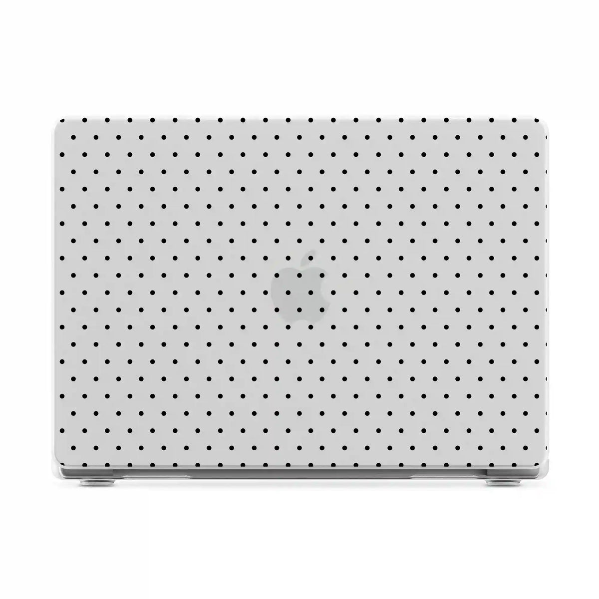 On the Dot | Black Polka Dot Laptop Shell