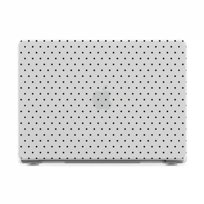 On the Dot | Black Polka Dot Laptop Shell