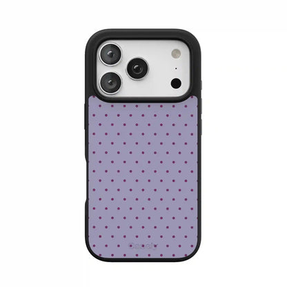 On the Dot | Purple & Plum Polka Dot Case