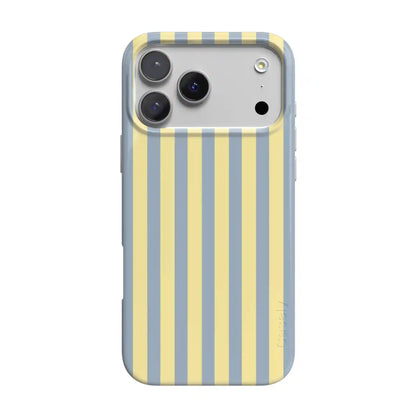 Coastline Stripes | Blue & Yellow Case