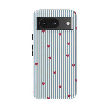 Love Lines | Blue Stripes Case