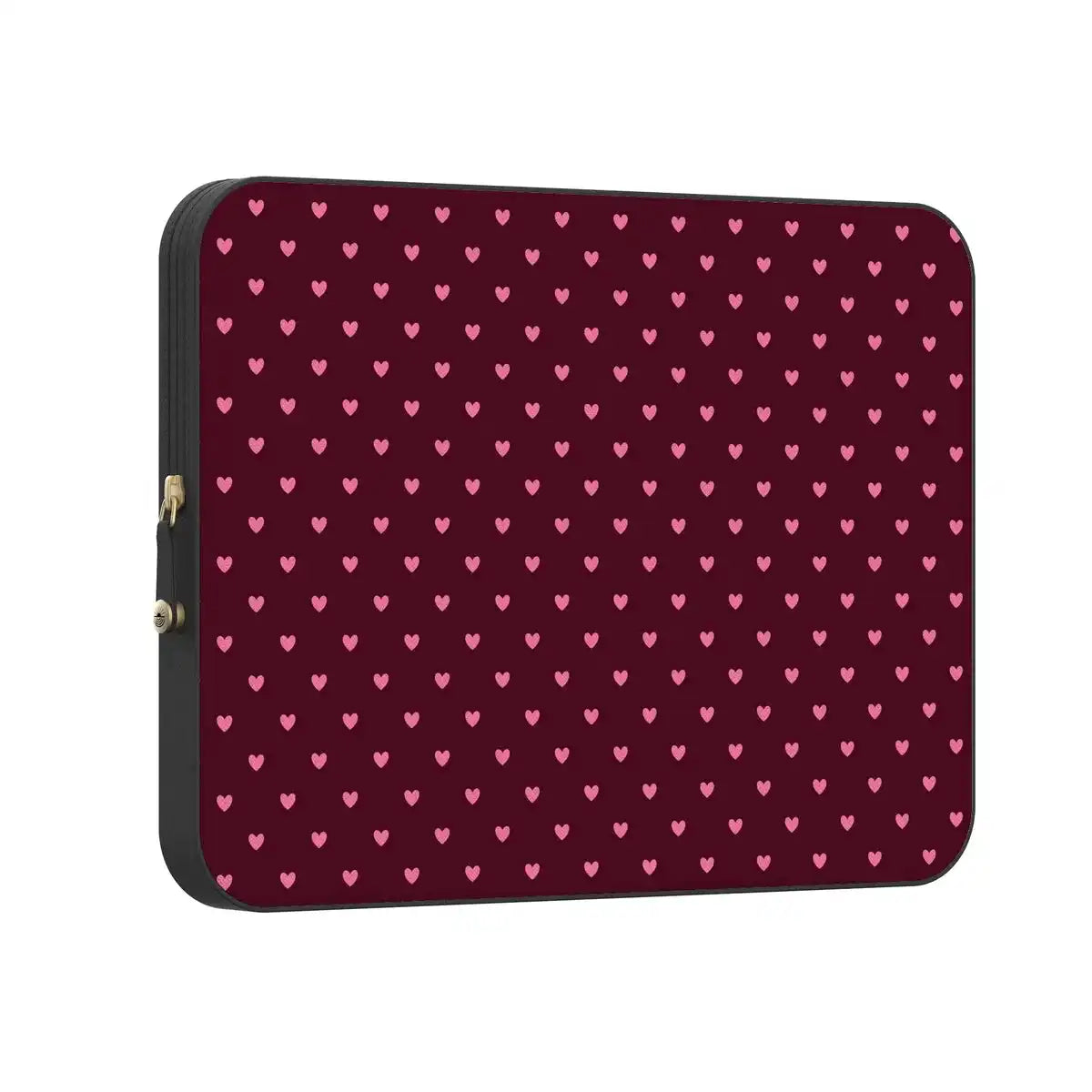 Heart Noir | Tiny Hearts Laptop Case