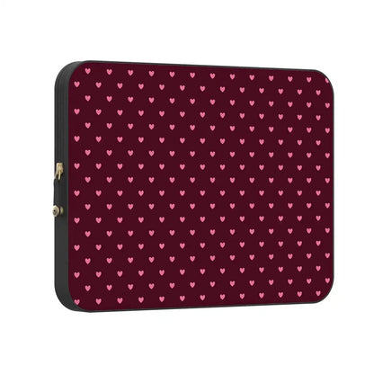 Heart Noir | Tiny Hearts Laptop Case