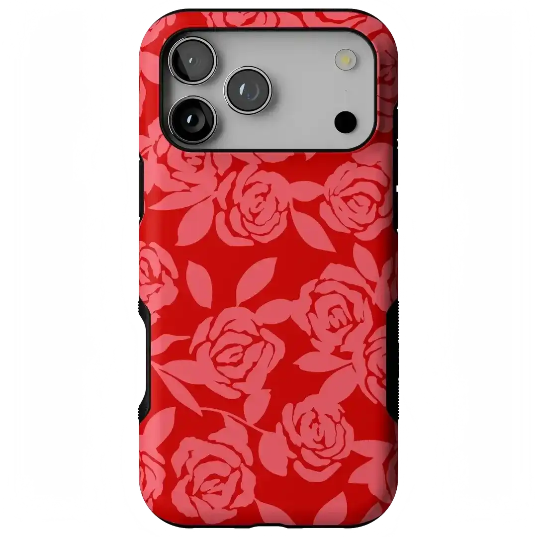Final Rose | Red & Pink Floral Case
