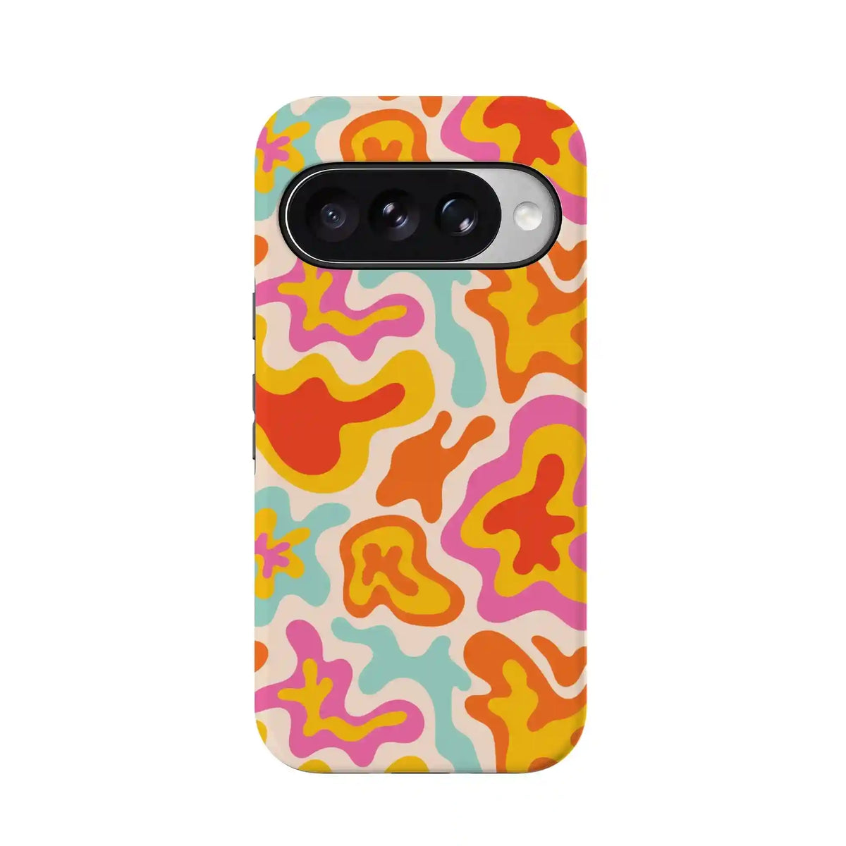 Tropical Color Splash | Abstract Retro Google Pixel Case