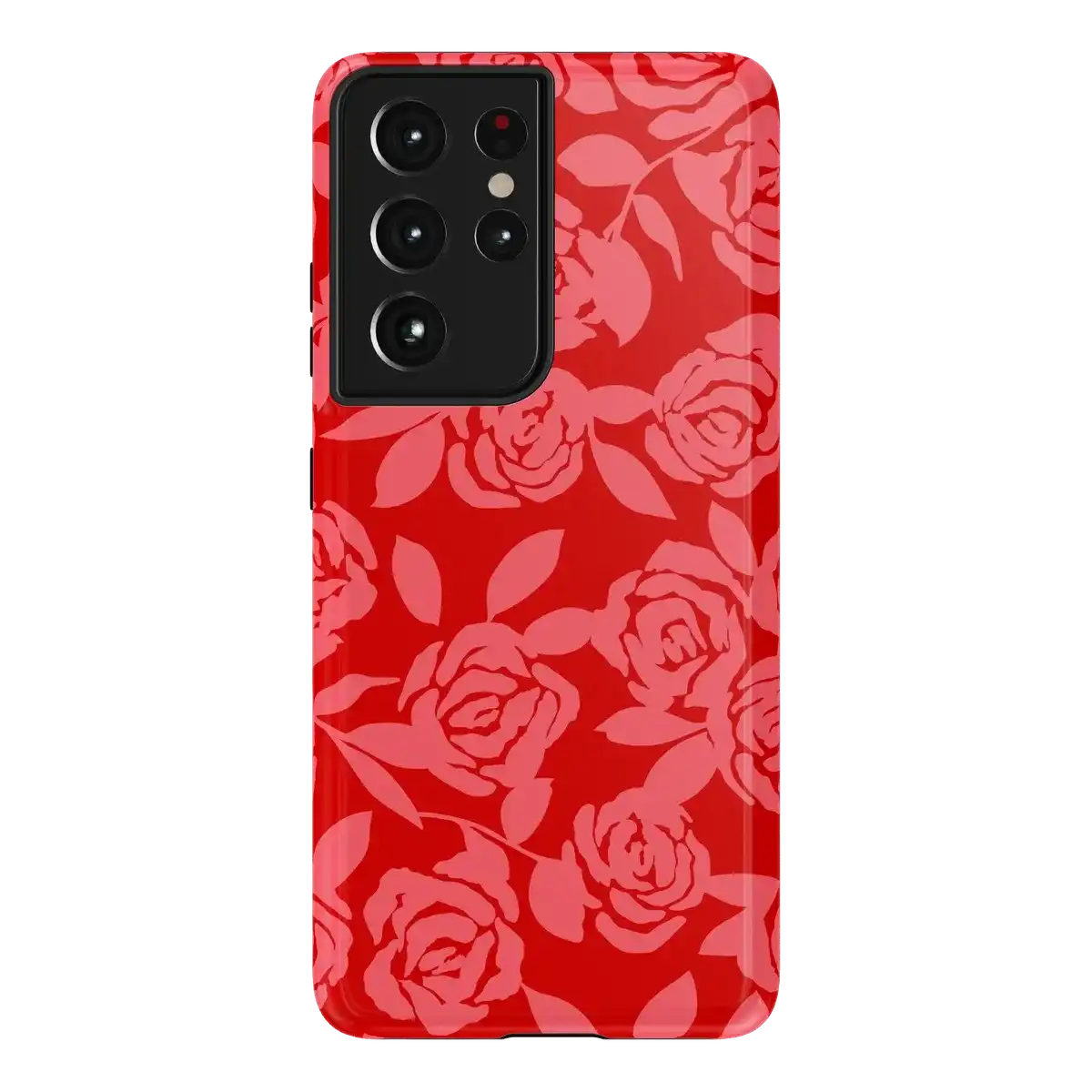 Final Rose | Red & Pink Floral Case