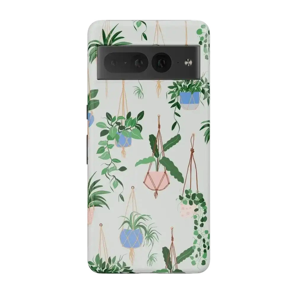 Hanging Around | Potted Plants Floral Google Pixel Case