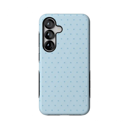 On the Dot | Blue Monochrome Polka Dot Case