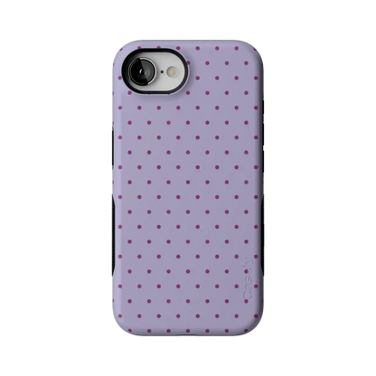 On the Dot | Purple & Plum Polka Dot Case