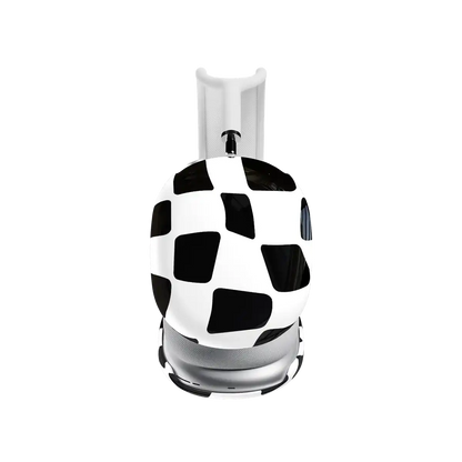 Funky Checkerboard | High Contrast Design AirPods Max Case